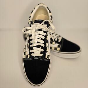 Size 9 - VANS Old Skool Black Checkerboard 2017